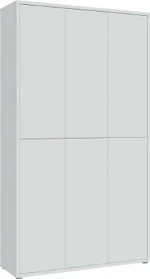 Produktbild von Schuhschrank >Alanna< in Secret grey - 109,2x191,9x34,9cm (BxHxT)