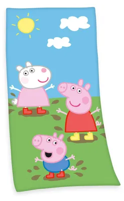Immagine prodotto di Sciarpa in velluto Peppa Pig taglia 75/150 cm