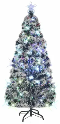 Immagine prodotto di vidaXL Albero di Natale artificiale con supporto/LED 210 cm in fibra ottica