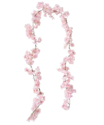 Immagine prodotto di Pianta rampicante artificiale fiori di ciliegio per ghirlanda 1 pezzo rosa decorativo