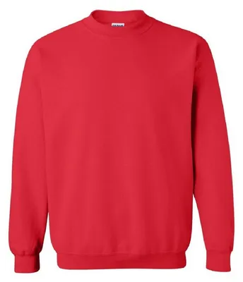 Image de Sweat-shirt à col rond Gildan pour enfants FK387 (S) (rouge)