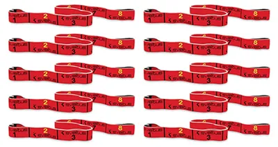 Immagine prodotto di Sveltus Elastiband ORIGINAL 10kg, medio - confezione da 10 - rosso