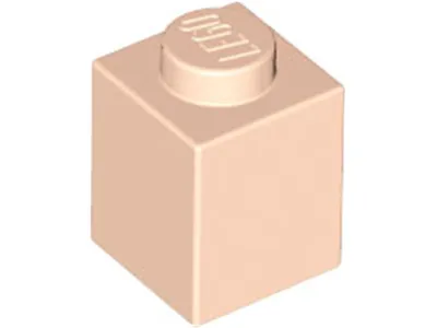 Produktbild von Lego® 1 Stück 3005 Stein Brick 1x1 Part Basic Steine 1 Helles Nougat