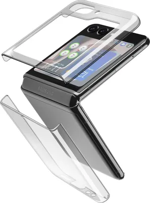 Produktbild von Cellularline Clear Case - Galaxy Z Flip5, Cover, Samsung, Transparent