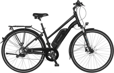 Produktbild von FISCHER Trekking E-Bike VIATOR ETD 2206 - schwarz matt, 28 Zoll, RH 44 cm, 422 Wh Generalüberholt