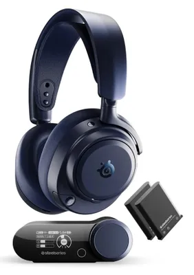 Immagine prodotto di Cuffie wireless Steelseries Arctis Nova Pro Omni, 2.4 GHz + Bluetooth, con cancellazione del rumore, colore nero