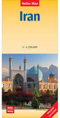 Immagine prodotto di Nelles Mappa Iran 1 : 1 750 000
