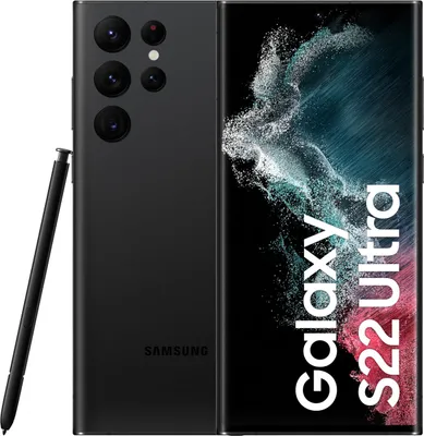 Produktbild von Samsung Galaxy S22 Ultra S908B/DS 128GB Phantom Black