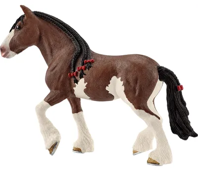 Image de SCHLEICH Clydesdale Jument - Farm World 13809