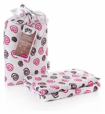 Obrázok produktu pre XKKO BMB zavinovačka - osuška, 120x120 - Magenta Spirals