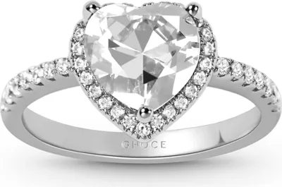 Produktbild von Gnoce Ring Herz FNC237-52 Silber