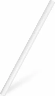 Produktbild von 300x Papiertrinkhalme JUMBO weiß 150 mm Ø 8 mm