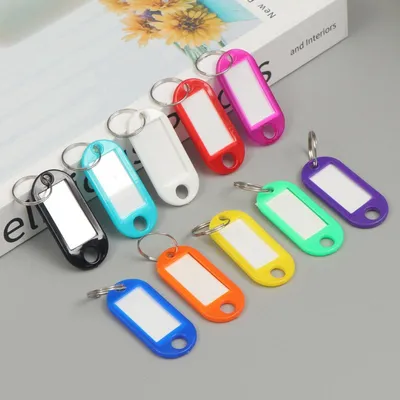 Produktbild von Go Go Gadget – Schlüsseletiketten – Schlüsselanhänger – Schlüsselanhänger – 1 Set mit 10 Stück – Multi