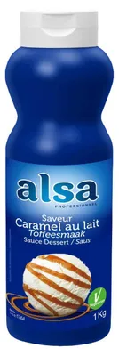Obrázok produktu pre Alsa Toffee-Caramel Topping 1000 g – Krémová karamelová príchuť, všestranné