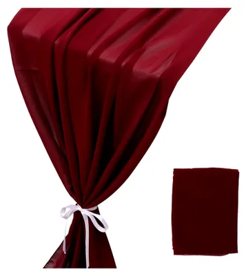Produktbild von Tischläufer aus Chiffon für romantische Feiern und Hochzeiten