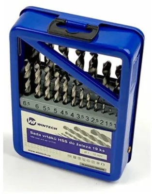 Immagine prodotto di Set di punte per metallo WINTECH® 1,0-10 mm 19 pezzi - confezione da 1 pz