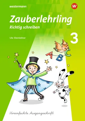Produktbild von Zauberlehrling 3. Arbeitsheft VA - Vereinfachte Ausgangsschrift