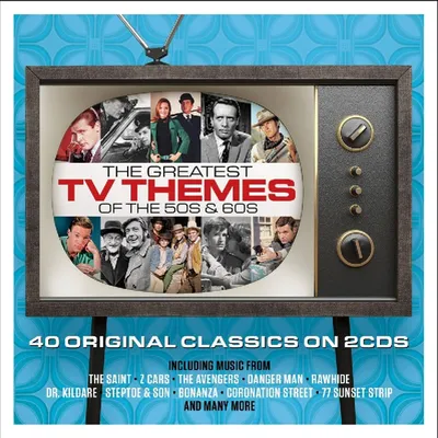 Obrázek produktu pro Various: The Greatest TV Themes Of The 50's And 60's