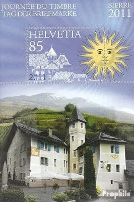 Produktbild von Briefmarken Schweiz 2011 Mi Block48 (kompl.Ausg.) postfrisch Tag der Briefmarke