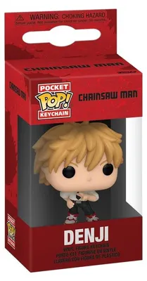 Produktbild von Funko Pop! Schlüsselanhänger: Kettensägenmann - Denji