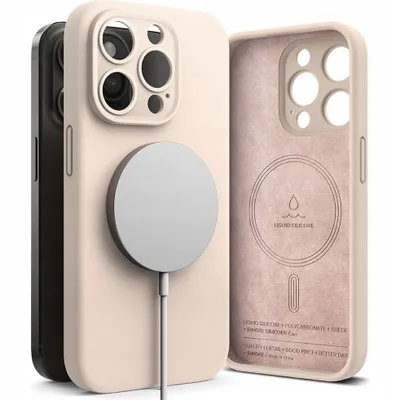 Obrázok produktu pre Ringke Puzdro Kryt Puzdro na mobilný telefón Puzdro Puzdro Ochranné puzdro Futeral MagSafe pre Apple iPhone 15 Pro Max Pink