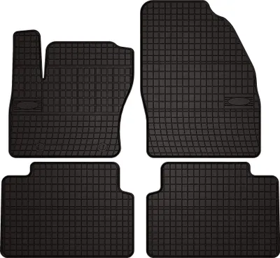 Obrázok produktu pre Gumové autorohože na mieru pre: Ford Kuga MK1 (2008-2011, SUV) černé, sada 4 ks, s úchyty