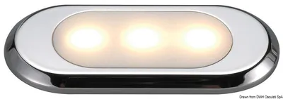 Produktbild von Ultraflach Leuchte przednia Oculus 30 lumenów Osculati 13.178.10