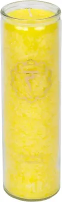 Produktbild von Duftkerze Stearin 3. Chakra 100 Stunden -- 21x6.5 cm