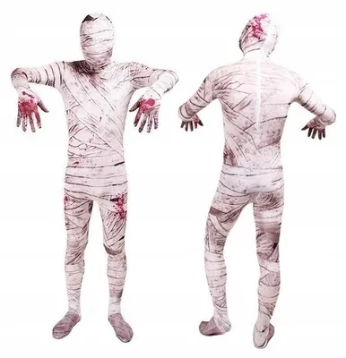 Produktbild von Hopki Halloween Mumien Kostüm Verkleidung S/M