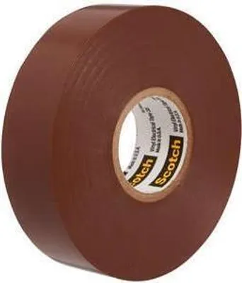 Produktbild von 3M Isolierband Scotch® 35 Braun (L x B) 20 m x 19 mm Inhalt: 1 Rolle(n) (80-6112-1161-8)