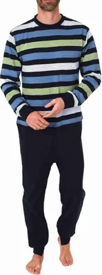 Produktbild von Herren Pflegeoverall langarm mit Reissverschluss am Rücken und Bein 191 170 90 516 ; marine , S