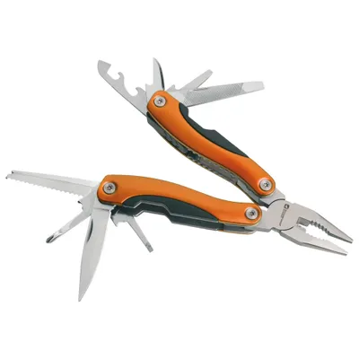 Image de Schwarzwolf outdoor ARMADOR Multitool, orange avec 15 outils