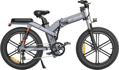 Image de Vélo Électrique- Roues 26" - Batterie 48V 29.2AH - Autonomie 100KM - Gris