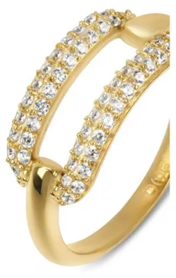 Produktbild von Damen Ring in Gold, Größe 8, mit einem eleganten Design