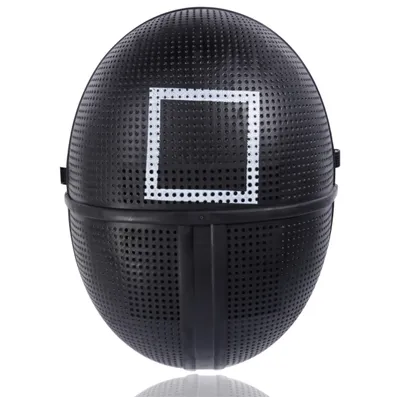 Produktbild von The Game Maske Viereck - für Halloween, Fasching & Karneval