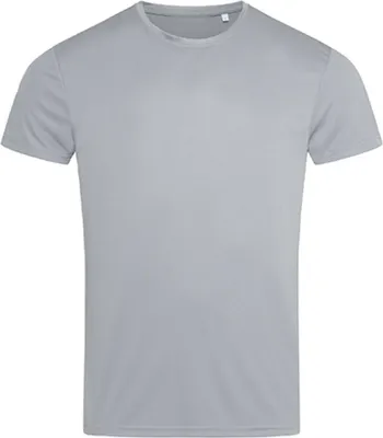 Produktbild von Stedman ST8000 | Crew Neck Active Sport-T-Shirt + ACTIVE-DRY - Farbe: Silver Grey - Größe: L