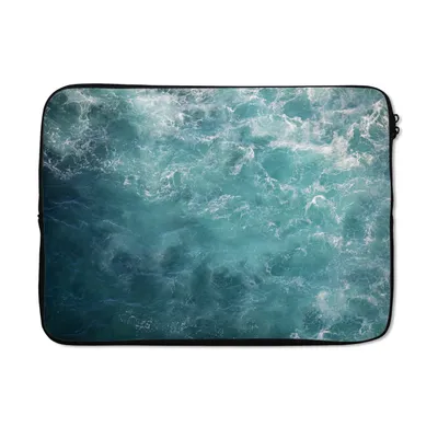 Produktbild von MuchoWow® Laptop Hülle 13 Zoll Meer - Wasser - Türkis Laptoptasche - Laptophülle - Sleeve - Rundumschutz
