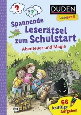Obrázok produktu pre Duden Leseprofi - Spannende Leserätsel zum Schulstart: Abenteuer und Magie, 1. Klasse