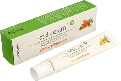 Produktbild von Kosmed Rokitoderm Sanddorncreme für Gesicht, Hände und Körper 20ml