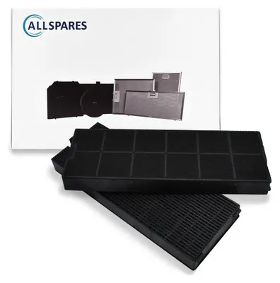 Immagine prodotto di Filtro a carboni attivi AllSpares (x2) per cofani di cucina adatti a Refsta K26,