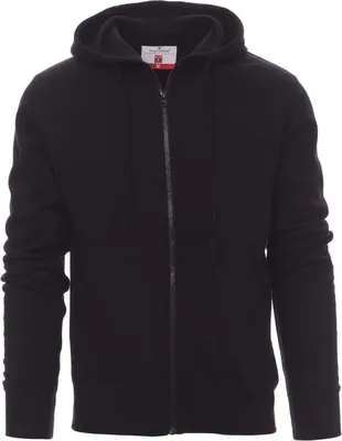 Produktbild von Herren Sweatjacke "PORTLAND" - Payper Schwarz 4XL