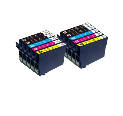 Produktbild von Tisanto 10 XL TINTE PATRONEN kompatibel zu Epson WF2010W WF2630WF WF2650DWF WF2660DWF SET DRUCKER
