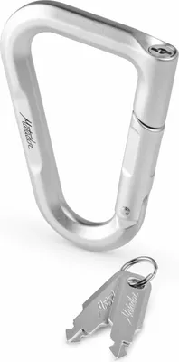 Produktbild von Matador BetaLock Silver Metal Karabinerschloss für Reisegepäck, TSA-konform