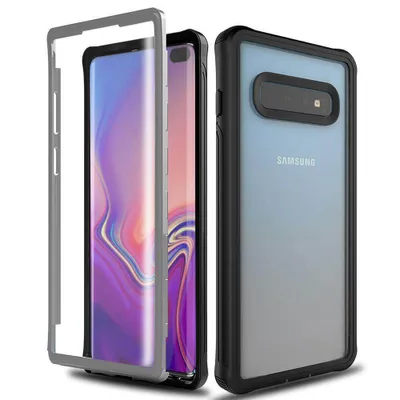 Image de Galaxy S10 Plus Case, Hybrid Durable TPU Bumper, Shockproof Transparent Cover, Complete Protection for Samsung Galaxy S10 Plus Case, Hybrid Durable TPU Bumper, Shockproof Transparent Cover, Complete Protection for Samsung Galaxy S10 Plus