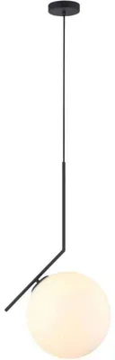 Immagine prodotto di Italux PND-2424-1L-WH Lampada a sospensione Palermo D320mm 1x40W E27 bianca