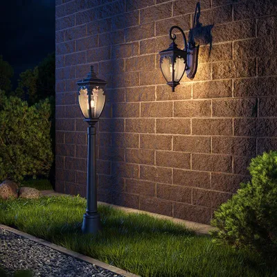 Immagine prodotto di Lampione Per Esterno Classico Da Esterno Alluminio Bronzo Luce1E27 60W Ip44