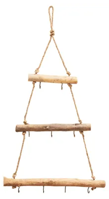 Produktbild von Treibholz-Leiter zum Hängen, mit Haken, 38 x 76 cm