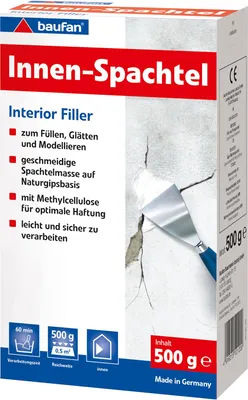 Produktbild von Baufan Innen Spachtel 500g 101209