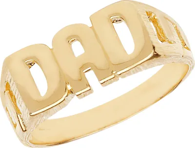 Produktbild von 9 Karat (375) Gold Herren - Dad Ring, 59 (18.8); TRS14895RSR