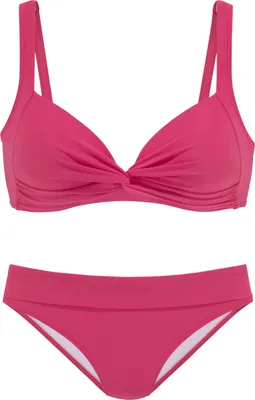 Produktbild von LASCANA Triangel-Bikini rot Größe 34 Cup C
